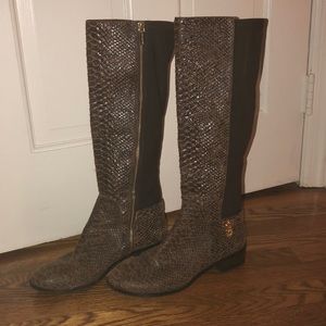 Michael Kors - Snake skin brown boots